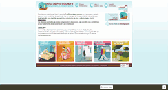Desktop Screenshot of info-depression.fr